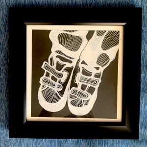Original Ink Drawing: Sneakers